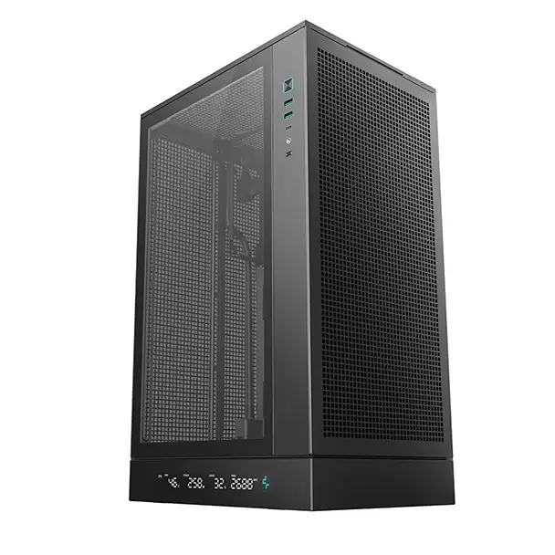 DEEPCOOL CH270 Digital - Black , Vertical M-ATX Case 4 DEEPCOOL CH270 Digital - Black , Vertical M-ATX Case - Ảnh 4