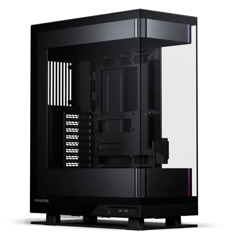 Phanteks Evolv X2 Brushed Black - See-through glass Design, Mid-Tower Case 1 Phanteks Evolv X2 Brushed Black - See-through glass Design, Mid-Tower Case