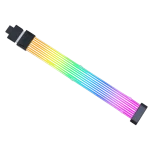Lian Li Strimer Wireless 16-8 (PW16-81W) Addressable RGB Power Extension Cable - 340mm, 8 x light guide