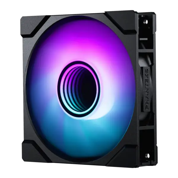 Phanteks M25G2-120 Black D-RGB 3-Pack Fans Case - 3x120mm, 350 - 2000 RPM, 4-pin PWM, 3-pin 5V Addressable RGB 3 Phanteks M25G2-120 Black D-RGB 3-Pack Fans Case - 3x120mm, 350 - 2000 RPM, 4-pin PWM, 3-pin 5V Addressable RGB - Ảnh 3