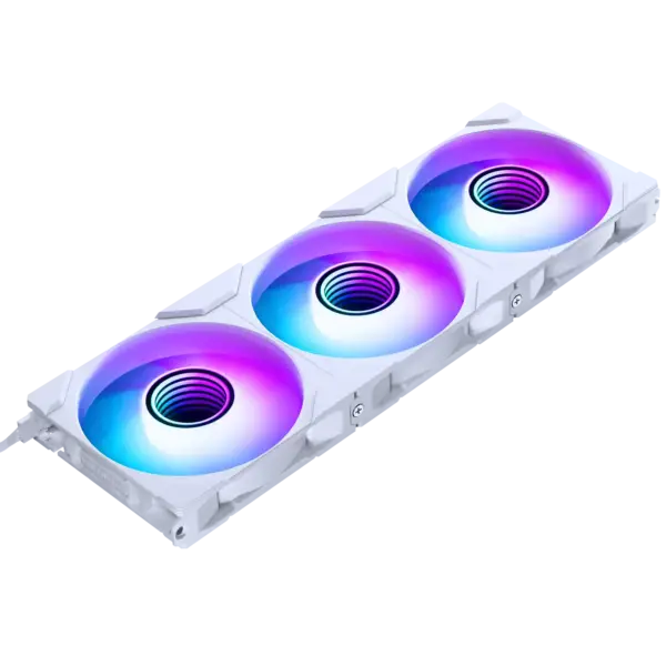 Phanteks M25G2-120 White D-RGB 3-Pack Fans Case - 3x120mm, 350 - 2000 RPM, 4-pin PWM, 3-pin 5V Addressable RGB 1 Phanteks M25G2-120 White D-RGB 3-Pack Fans Case - 3x120mm, 350 - 2000 RPM, 4-pin PWM, 3-pin 5V Addressable RGB