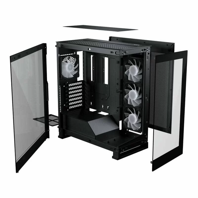 Phanteks NV5S Black ATX Tempered Glass Mid-Tower Case 10 Phanteks NV5S Black ATX Tempered Glass Mid-Tower Case - Ảnh 10