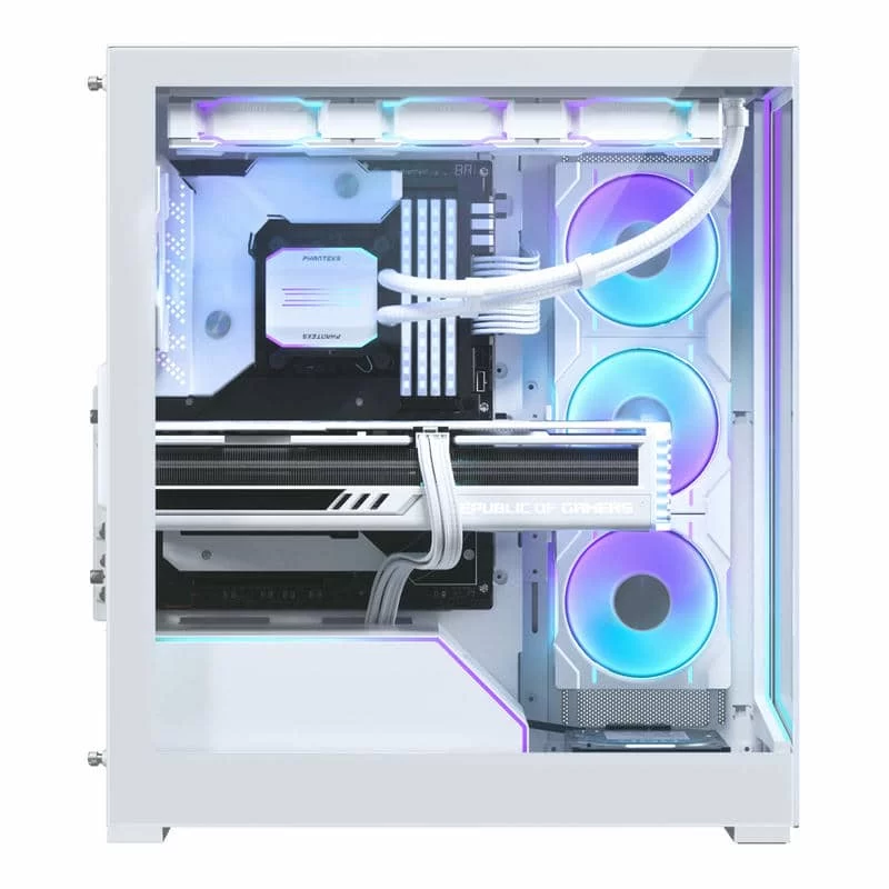 Phanteks NV5S White ATX Tempered Glass Mid-Tower Case 8 Phanteks NV5S White ATX Tempered Glass Mid-Tower Case - Ảnh 8