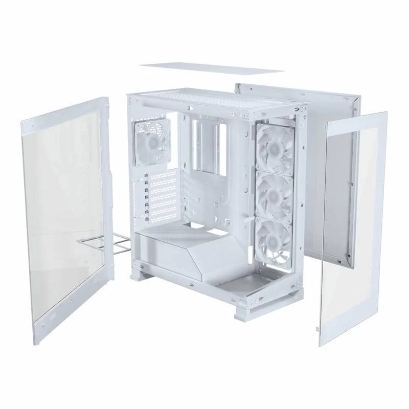 Phanteks NV5S White ATX Tempered Glass Mid-Tower Case 9 Phanteks NV5S White ATX Tempered Glass Mid-Tower Case - Ảnh 9