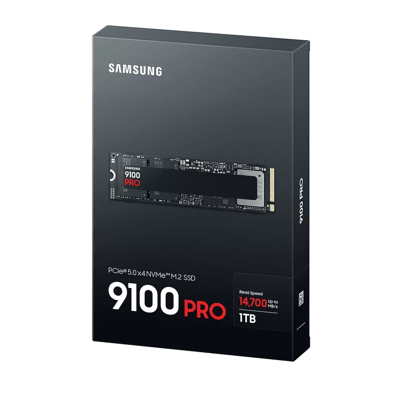 Samsung 9100 Pro 1TB (MZ-VAP1T0BW) SSD - M.2 2280, PCIe Gen 5.0 x4 NVMe 2.0 7 Samsung 9100 Pro 1TB (MZ-VAP1T0BW) SSD - M.2 2280, PCIe Gen 5.0 x4 NVMe 2.0 - Ảnh 7