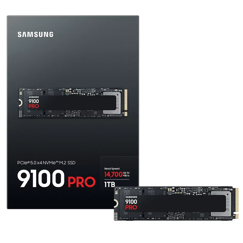 Samsung 9100 Pro 1TB (MZ-VAP1T0BW) SSD - M.2 2280, PCIe Gen 5.0 x4 NVMe 2.0 8 Samsung 9100 Pro 1TB (MZ-VAP1T0BW) SSD - M.2 2280, PCIe Gen 5.0 x4 NVMe 2.0 - Ảnh 8