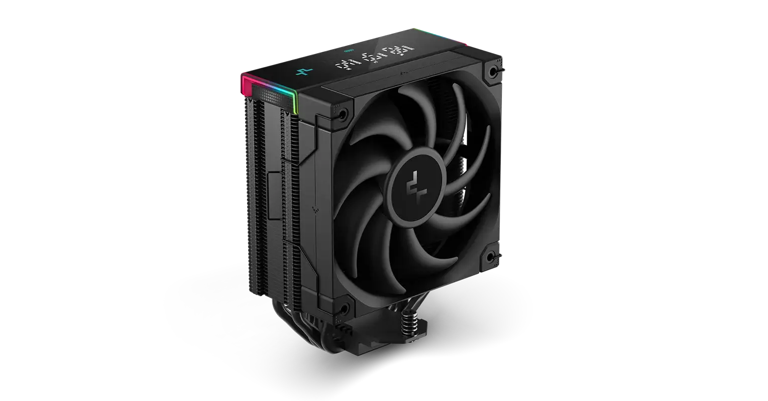 DEEPCOOL CH360 DIGITAL Black High Airflow Reimagined M-ATX Case 1 DEEPCOOL CH360 DIGITAL Black High Airflow Reimagined M-ATX Case