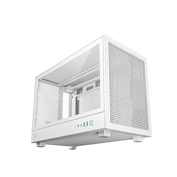 DEEPCOOL CH260 White Compact M-ATX Case 2 DEEPCOOL CH260 White Compact M-ATX Case - Ảnh 2