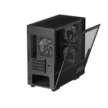 DEEPCOOL CH360 DIGITAL Black High Airflow Reimagined M-ATX Case 8 DEEPCOOL CH360 DIGITAL Black High Airflow Reimagined M-ATX Case - Ảnh 8