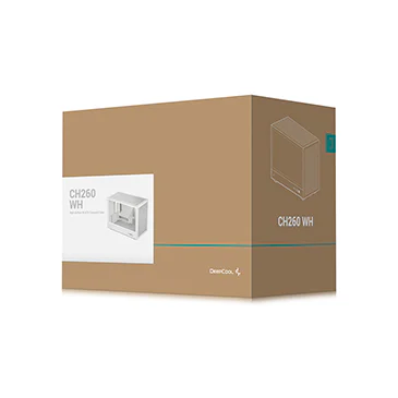 DEEPCOOL CH260 White Compact M-ATX Case 11 DEEPCOOL CH260 White Compact M-ATX Case - Ảnh 11