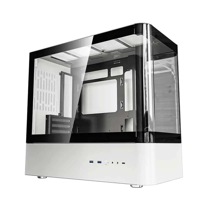 QC.Art HM1 Sea View M-ATX Tower Case 2 QC.Art HM1 Sea View M-ATX Tower Case - Ảnh 2