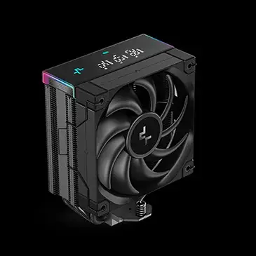 Deepcool AK400 DIGITAL PRO CPU Air Cooler - Black, 4 Heatpipes, Multi-data point screen, ARGB LED strips, FT12 SE PWM fans 1 Deepcool AK400 DIGITAL PRO CPU Air Cooler - Black, 4 Heatpipes, Multi-data point screen, ARGB LED strips, FT12 SE PWM fans