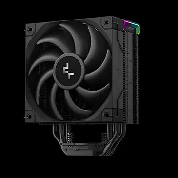 Deepcool AK400 DIGITAL PRO CPU Air Cooler - Black, 4 Heatpipes, Multi-data point screen, ARGB LED strips, FT12 SE PWM fans 3 Deepcool AK400 DIGITAL PRO CPU Air Cooler - Black, 4 Heatpipes, Multi-data point screen, ARGB LED strips, FT12 SE PWM fans - Ảnh 3
