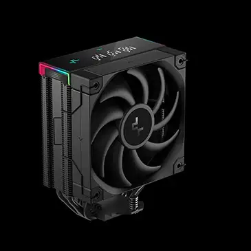 Deepcool AK400 DIGITAL PRO CPU Air Cooler - Black, 4 Heatpipes, Multi-data point screen, ARGB LED strips, FT12 SE PWM fans 4 Deepcool AK400 DIGITAL PRO CPU Air Cooler - Black, 4 Heatpipes, Multi-data point screen, ARGB LED strips, FT12 SE PWM fans - Ảnh 4