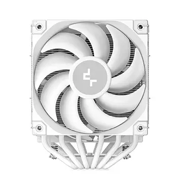 Deepcool AK620 DIGITAL PRO WH CPU Air Cooler - White, 6 Heatpipes, Dual Tower, Multi-data point screen, 260W TDP, 2x FT12 SE PWM fans 5 Deepcool AK620 DIGITAL PRO WH CPU Air Cooler - White, 6 Heatpipes, Dual Tower, Multi-data point screen, 260W TDP, 2x FT12 SE PWM fans - Ảnh 5