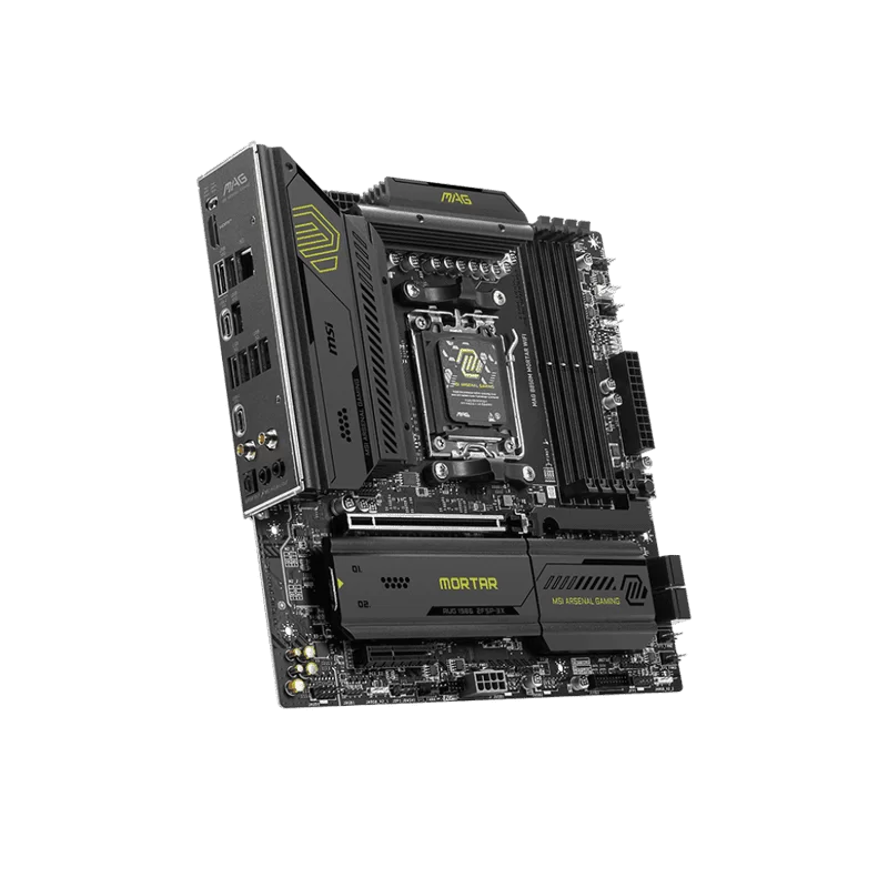 MSI MAG B850M MORTAR WIFI Mainboard 3 MSI MAG B850M MORTAR WIFI Mainboard - Ảnh 3