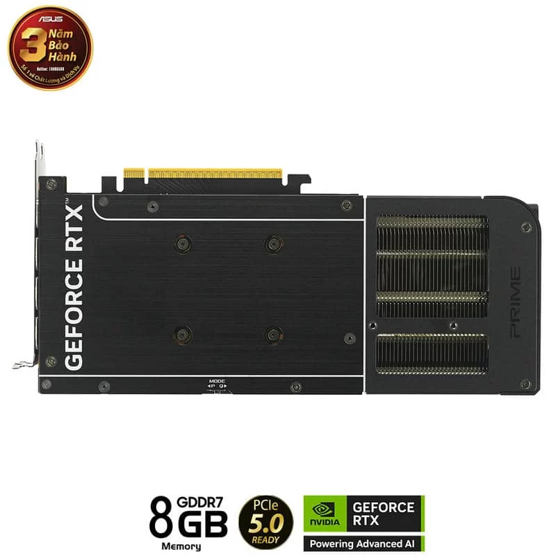 ASUS PRIME GeForce RTX 5060 8GB GDDR7 (PRIME-RTX5060-8G) Graphics Card 7 ASUS PRIME GeForce RTX 5060 8GB GDDR7 (PRIME-RTX5060-8G) Graphics Card - Ảnh 7