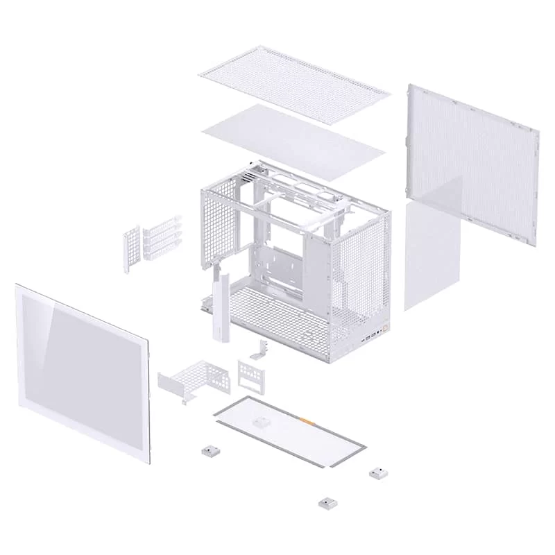 Jonsbo D32 PRO White M-ATX Case 11 Jonsbo D32 PRO White M-ATX Case - Ảnh 11