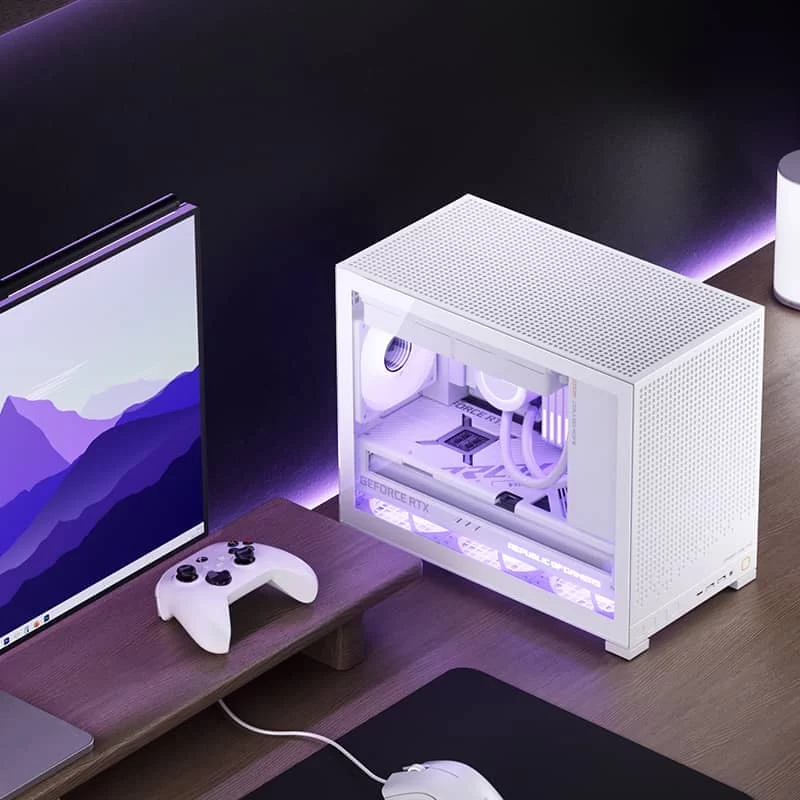 Jonsbo D32 PRO White M-ATX Case 14 Jonsbo D32 PRO White M-ATX Case - Ảnh 14