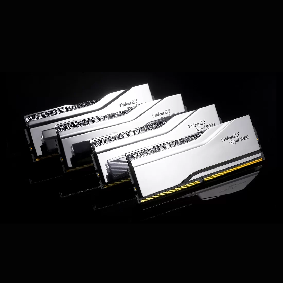 G.Skill Trident Z5 Royal Neo Silver 96GB (2x48GB) Memory Kit - AMD EXPO, 6000MHz CL30 (F5-6000J3036F48GX2-TR5NS) 6 G.Skill Trident Z5 Royal Neo Silver 96GB (2x48GB) Memory Kit - AMD EXPO, 6000MHz CL30 (F5-6000J3036F48GX2-TR5NS) - Ảnh 6