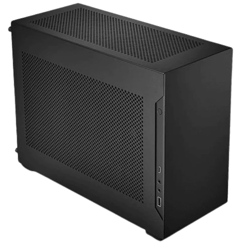 Lian Li A4-H2O X4 Black Mini iTX Case 3 Lian Li A4-H2O X4 Black Mini iTX Case - Ảnh 3