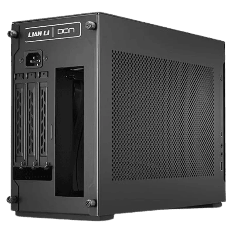 Lian Li A4-H2O X4 Black Mini iTX Case 2 Lian Li A4-H2O X4 Black Mini iTX Case - Ảnh 2