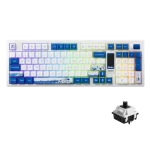 AKKO 5098B Santorini Keyboard - 98%, TFT LCD screen, Multi-modes, Gasket mount, PBT Dye-Sub Keycaps, Hotswap, 8000mAh