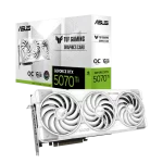 ASUS TUF Gaming GeForce RTX 5070Ti White OC Edition 16GB GDDR7 (TUF-RTX5070TI-O16G-WHITE-GAMING) Graphics Card