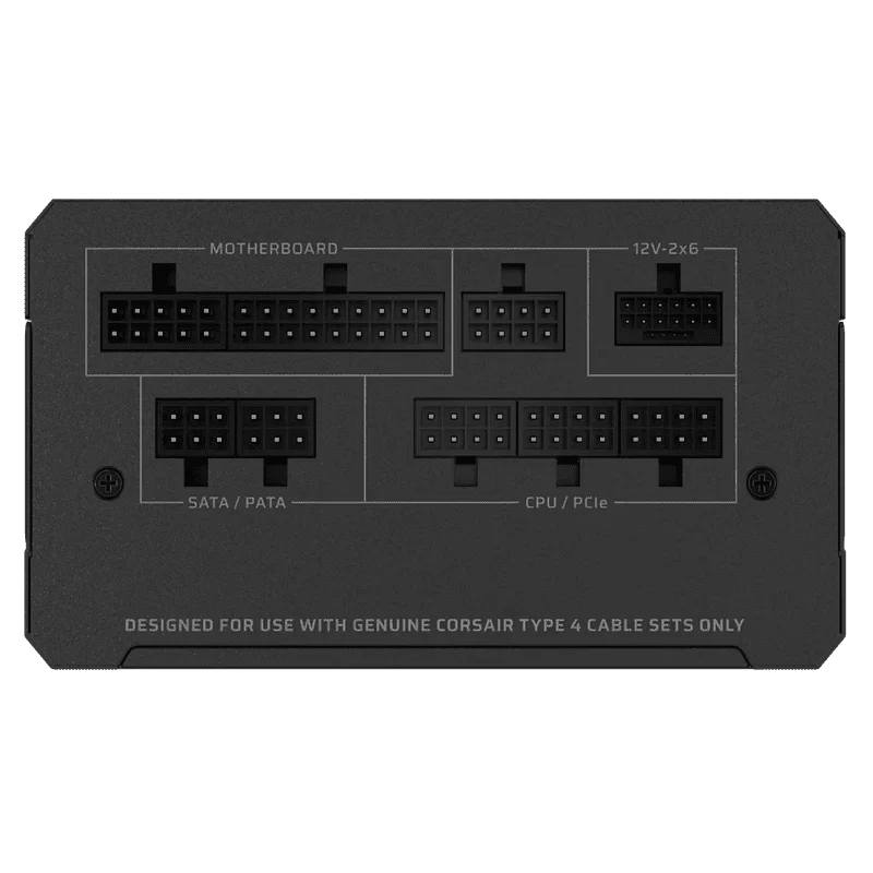 CORSAIR RMe Series RM1000e ATX 3.1 PCIe 5.1 (2025) Fully Modular PSU - 12V‑2×6 (GPU), 1000 Watt, 80 plus Gold, Low-Noise 4 CORSAIR RMe Series RM1000e ATX 3.1 PCIe 5.1 (2025) Fully Modular PSU - 12V‑2×6 (GPU), 1000 Watt, 80 plus Gold, Low-Noise - Ảnh 4