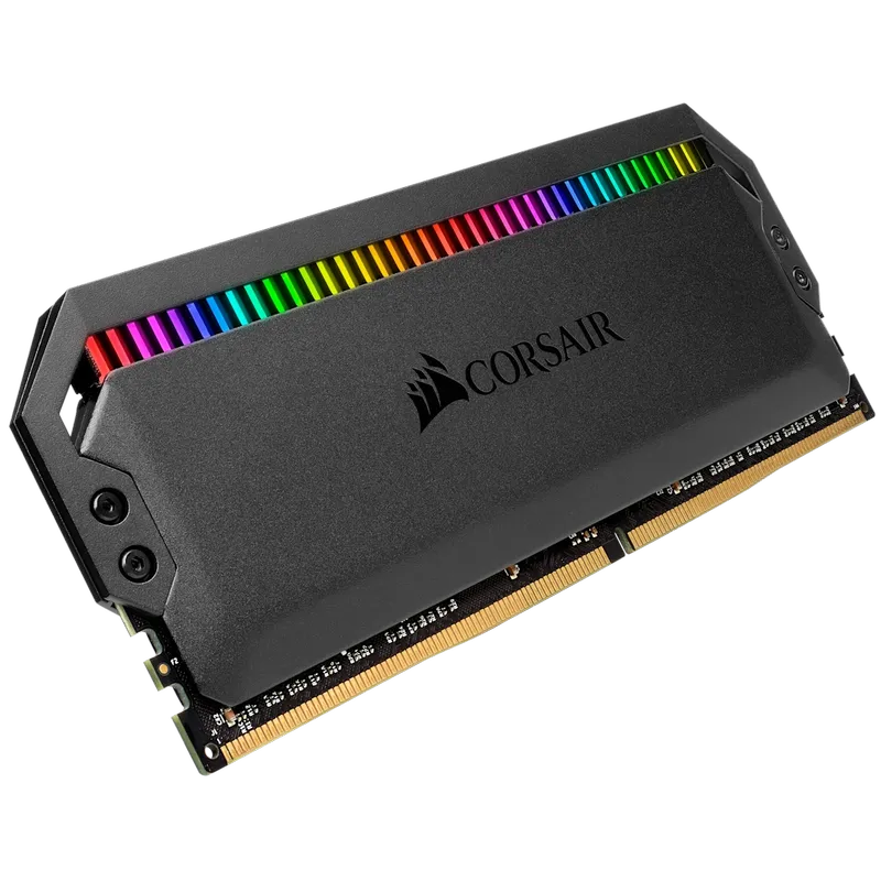 CORSAIR Dominator Platinum RGB 16GB Memory Kit - Black, 16GB (2x8GB) DDR4, 3200MHz, CL16 (CMT16GX4M2E3200C16) 10 CORSAIR Dominator Platinum RGB 16GB Memory Kit - Black, 16GB (2x8GB) DDR4, 3200MHz, CL16 (CMT16GX4M2E3200C16) - Ảnh 10