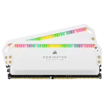 CORSAIR Dominator Platinum RGB 16GB Memory Kit - White, 16GB (2x8GB) DDR4, 3200MHz, CL16 (CMT16GX4M2C3200C16W)