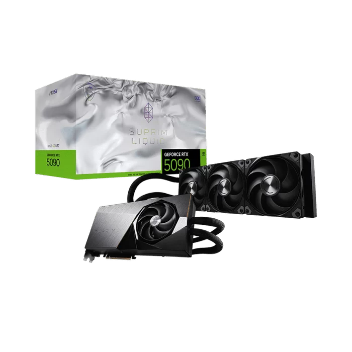 MSI GeForce RTX 5090 32G SUPRIM LIQUID SOC Graphics Card