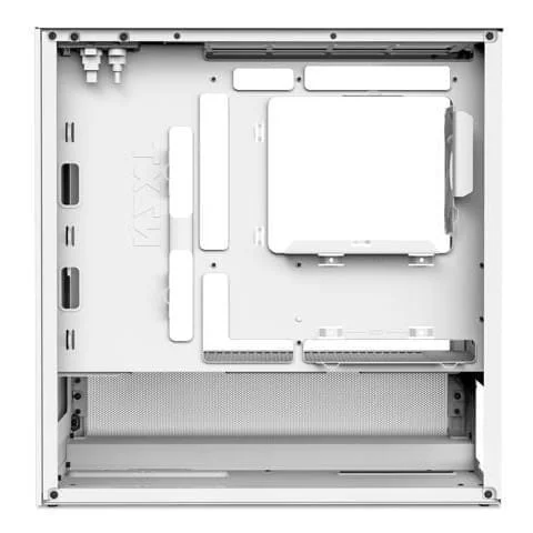 NZXT H3 Flow White MATX Airflow Case - All White, 1x F120Q (CV) Fan 5 NZXT H3 Flow White MATX Airflow Case - All White, 1x F120Q (CV) Fan - Ảnh 5