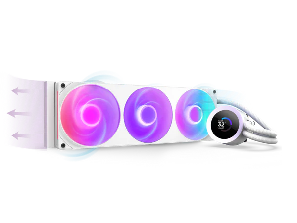 Kraken Plus RGB Powered by Turbine 1