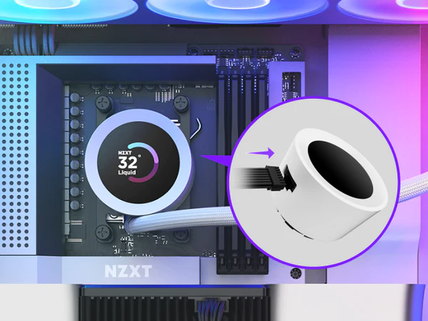 Kraken Plus RGB Streamlined Cabling