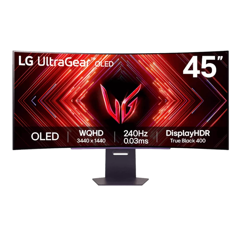 LG Ultragear OLED 45GS95QE-B Curved Gaming Monitor - 45 inch Curved WQHD (3440x1440), 240Hz 0,03ms (GtG), 280nits Gsync Compatible 1 LG Ultragear OLED 45GS95QE-B Curved Gaming Monitor - 45 inch Curved WQHD (3440x1440), 240Hz 0,03ms (GtG), 280nits Gsync Compatible