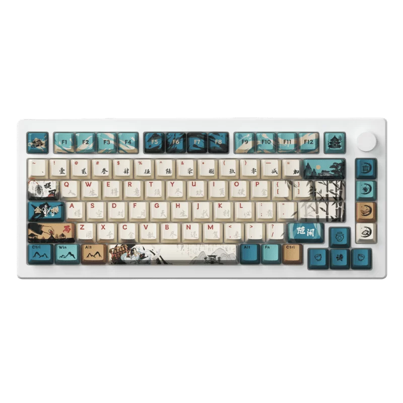 AKKO MOD007B-HE PC Joy of Life Keyboard - 75%, RGB backlit, USB Type C 8K Hz Polling Rate Rapid Trigger 2 AKKO MOD007B-HE PC Joy of Life Keyboard - 75%, RGB backlit, USB Type C 8K Hz Polling Rate Rapid Trigger - Ảnh 2