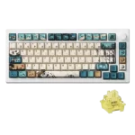 AKKO MOD007B-HE PC Joy of Life Keyboard - 75%, RGB backlit, USB Type C 8K Hz Polling Rate Rapid Trigger