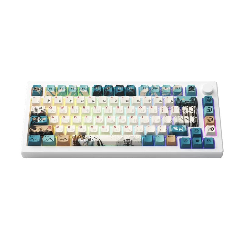 AKKO MOD007B-HE PC Joy of Life Keyboard - 75%, RGB backlit, USB Type C 8K Hz Polling Rate Rapid Trigger 3 AKKO MOD007B-HE PC Joy of Life Keyboard - 75%, RGB backlit, USB Type C 8K Hz Polling Rate Rapid Trigger - Ảnh 3