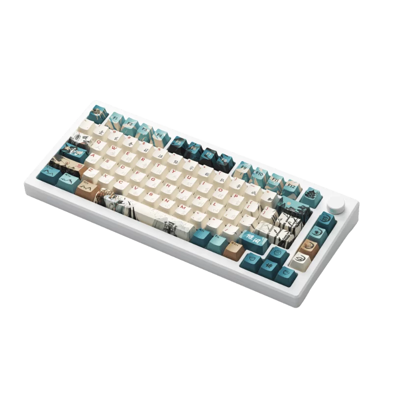 AKKO MOD007B-HE PC Joy of Life Keyboard - 75%, RGB backlit, USB Type C 8K Hz Polling Rate Rapid Trigger 4 AKKO MOD007B-HE PC Joy of Life Keyboard - 75%, RGB backlit, USB Type C 8K Hz Polling Rate Rapid Trigger - Ảnh 4