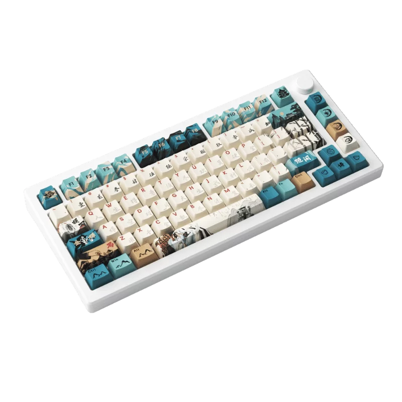AKKO MOD007B-HE PC Joy of Life Keyboard - 75%, RGB backlit, USB Type C 8K Hz Polling Rate Rapid Trigger 5 AKKO MOD007B-HE PC Joy of Life Keyboard - 75%, RGB backlit, USB Type C 8K Hz Polling Rate Rapid Trigger - Ảnh 5
