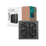 Deepcool PL-D series PL750D PSU - 750W, 80Plus Bronze, ATX12V V3.1 PCIe 5.1 (R-PL750D-FC0B-EU-V2)