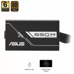 ASUS Prime 650B Black PSU - 650W Bronze, Dual Ball Fan Bearings, 135mm Fan Design