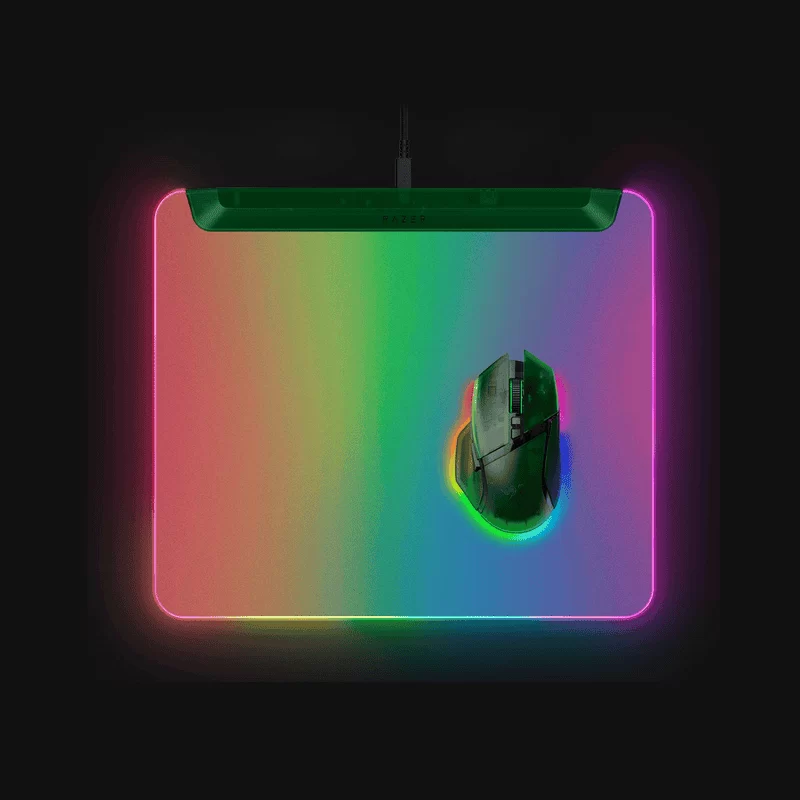 Razer Firefly V2 Pro - Phantom Green - Fully Illuminated RGB Gaming Mouse Mat 4 Razer Firefly V2 Pro - Phantom Green - Fully Illuminated RGB Gaming Mouse Mat - Ảnh 4