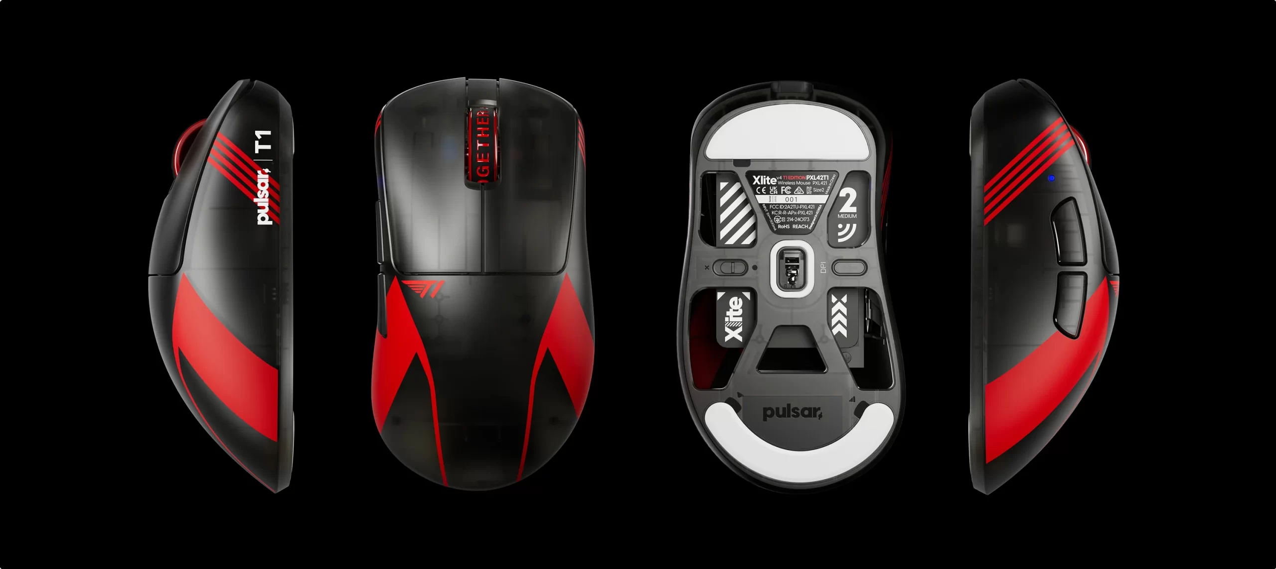 T1 Edition Xlitev4 Wireless Gaming Mouse medium dimension scaled