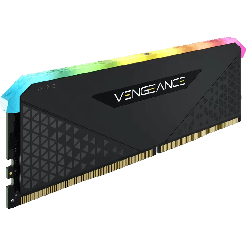 CORSAIR VENGEANCE RGB RS 8GB Memory Kit - Black, 8GB (1x8GB) 3600MHz C18 (CMG8GX4M1D3600C18) 3 CORSAIR VENGEANCE RGB RS 8GB Memory Kit - Black, 8GB (1x8GB) 3600MHz C18 (CMG8GX4M1D3600C18) - Ảnh 3