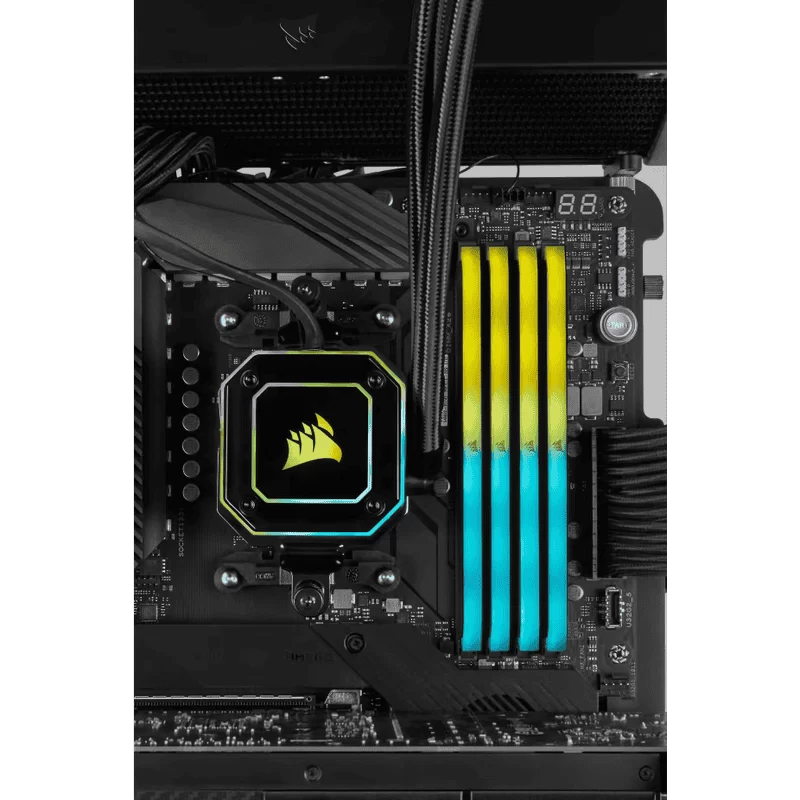 CORSAIR VENGEANCE RGB RS 8GB Memory Kit - Black, 8GB (1x8GB) 3600MHz C18 (CMG8GX4M1D3600C18) 6 CORSAIR VENGEANCE RGB RS 8GB Memory Kit - Black, 8GB (1x8GB) 3600MHz C18 (CMG8GX4M1D3600C18) - Ảnh 6