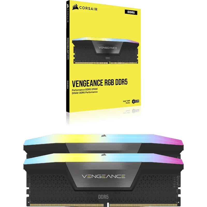 CORSAIR Vengeance RGB 96GB Memory Kit - Black, 96GB (2x48GB) DDR5, 5600MHz, CL40 DDR5 (CMH96GX5M2B5600C40) 6 CORSAIR Vengeance RGB 96GB Memory Kit - Black, 96GB (2x48GB) DDR5, 5600MHz, CL40 DDR5 (CMH96GX5M2B5600C40) - Ảnh 6