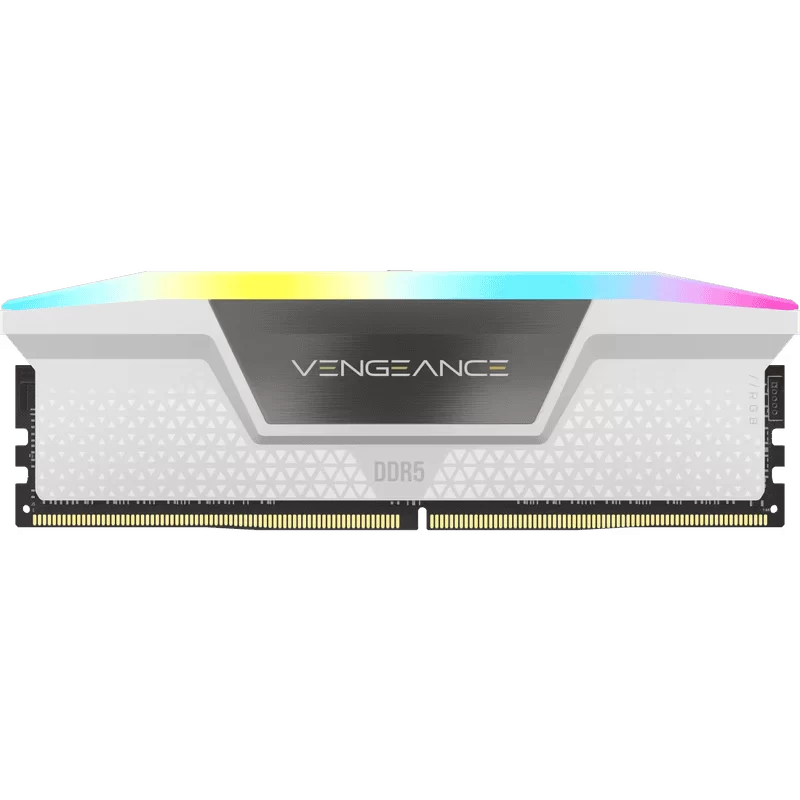 CORSAIR Vengeance RGB 32GB Memory Kit - White, 32GB (2x16GB) DDR5, 6000MHz, CL36 DDR5 (CMH32GX5M2E6000C36W) 5 CORSAIR Vengeance RGB 32GB Memory Kit - White, 32GB (2x16GB) DDR5, 6000MHz, CL36 DDR5 (CMH32GX5M2E6000C36W) - Ảnh 5