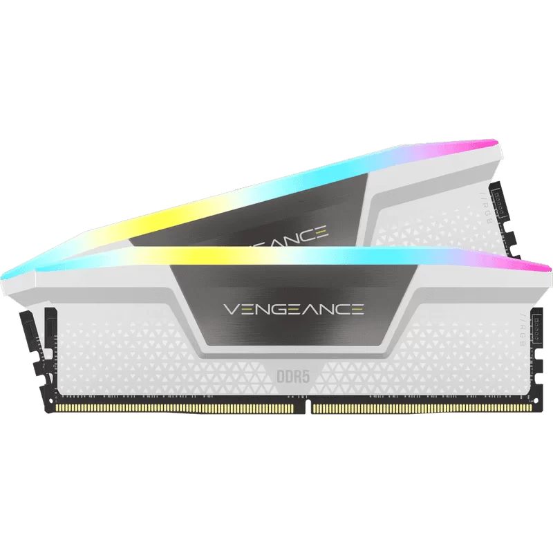 CORSAIR Vengeance RGB 32GB Memory Kit - White, 32GB (2x16GB) DDR5, 6000MHz, CL36 DDR5 (CMH32GX5M2E6000C36W) 1 CORSAIR Vengeance RGB 32GB Memory Kit - White, 32GB (2x16GB) DDR5, 6000MHz, CL36 DDR5 (CMH32GX5M2E6000C36W)